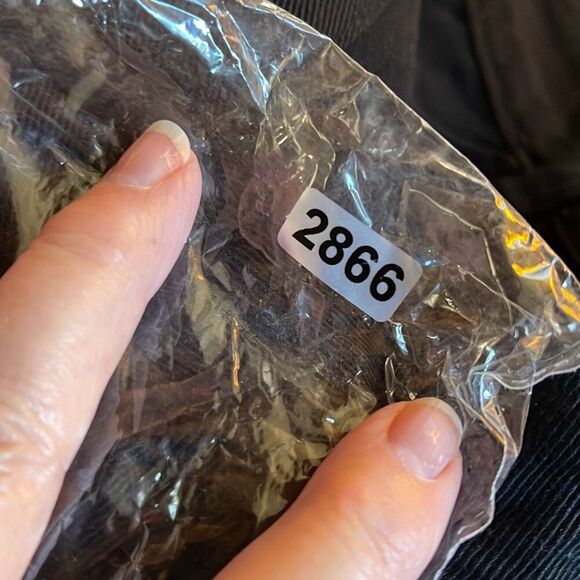 NWT size 40 Woman Within black denim jeans - Picture 5 of 5